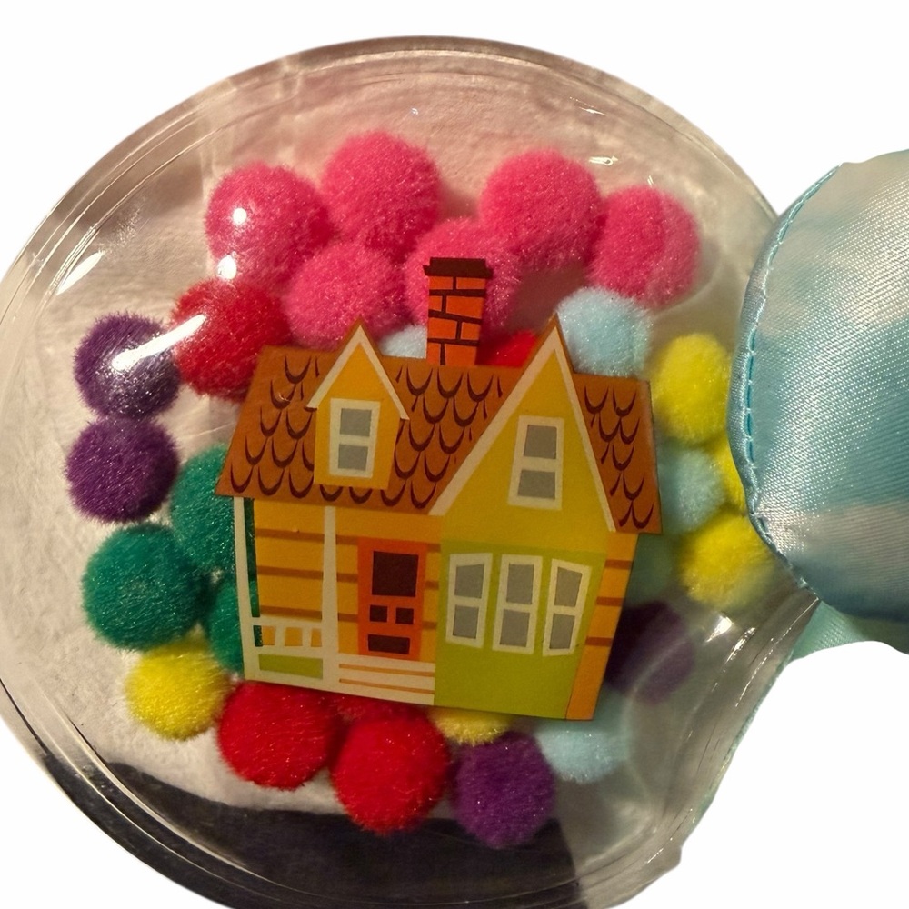 Disney Parks Pixar UP Minnie Ears, Grape Soda Badge & Balloon House, Brand New! - Picture 6 of 6